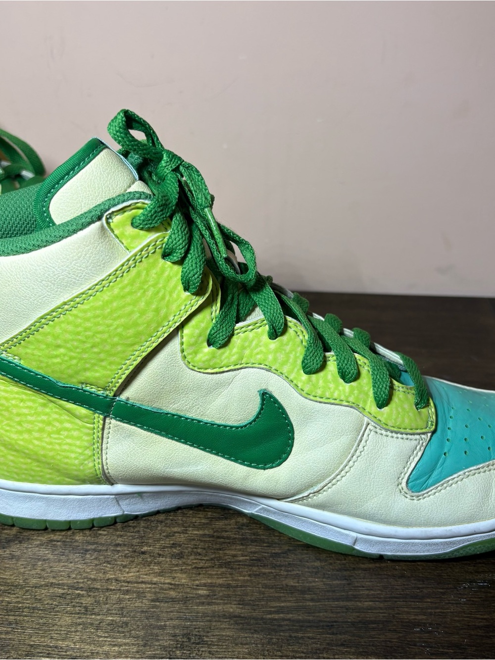 Nike Dunk High Premium Glow In The Dark 2 Men’s Size 10 312786-131 2007 - Picture 3 of 14